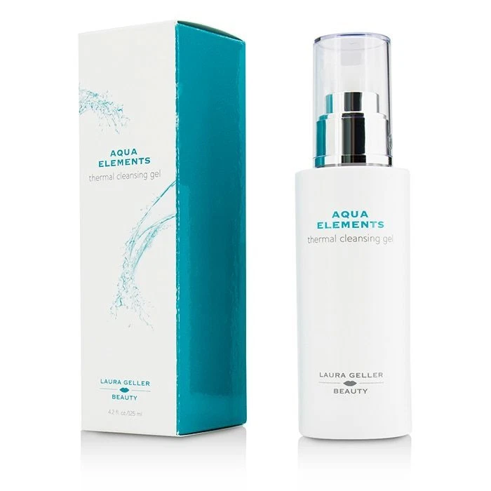 🎄NIB 🛍️ Laura Geller 🎁 Aqua Elements 🎀 热面部清洁凝胶 4.2 盎司 — 第 1/1 张图片