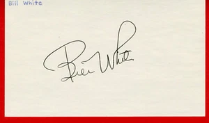 Don Larsen Autographed 3" X 5" Index Card Yankees Astros A's Giants W Sox O's - Picture 1 of 1