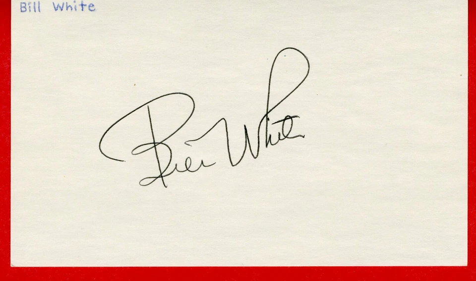 Don Larsen Autographed 3" X 5" Index Card Yankees Astros A's Giants W Sox O's - Image 1 of 1