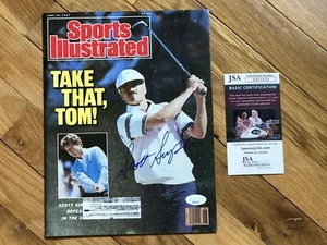 SCOTT SIMPSON SIGNED 1987 SPORTS ILLUSTRATED PGA GOLF US OPEN WINNER JSA COA - Picture 1 of 7