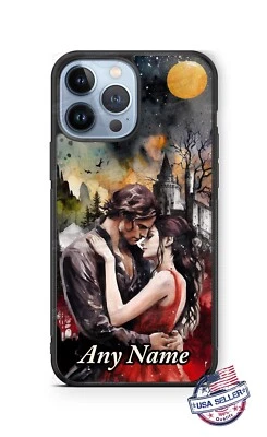 Dracula Vampire Love Customized Phone Case fits iPhone Samsung Google Pixel Gift - Image 1 of 4