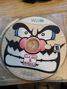 DISC ONLY Game & Wario (Nintendo Wii U, 2013) TESTED WORKS - Picture 1 of 2