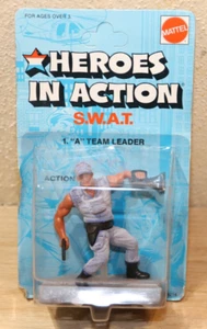 Mattel, Heroes in Action Figur, S.W.A.T  A-Team Leader OVP 9318, No 9214 - Bild 1 von 4