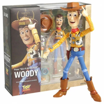KAIYODO Legacy of Revoltech LR-045 Toy Story Woody Action Figure Brand New - Image 1 of 4