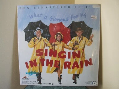 "Singin' in the Rain" Sealed Remastered Extended Play Laserdisc  - Image 1 of 3