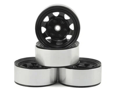 RC4WD Stamped Steel 1.55" Beadlock Wheel (Black) [RC4ZW0036] - Image 1 of 4