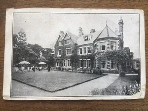 Early Postcard Putting Green Golfing Golf Club Building House Stately Home - Picture 1 of 2