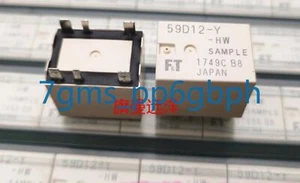 1 PCS NEW Fujitsu 59D12-Y-HW relay 12V 6 pin - Picture 1 of 3