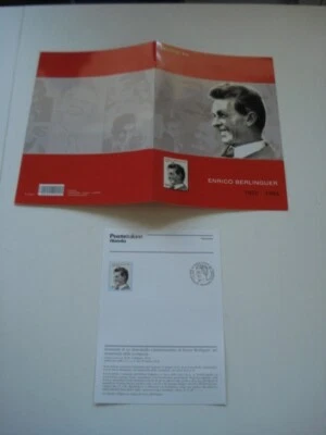Folder 2014 Enrico Berlinguer + BOLLETTINO - Immagine 1 di 2