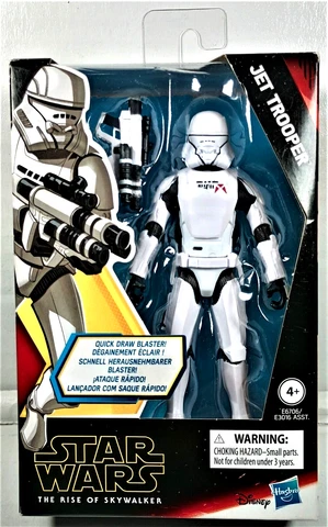 Star Wars Galaxy of Adventures Rise of Skywalker JET TROOPER, New, See Pics! Cover
