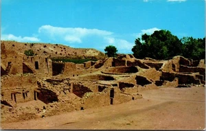 Vtg New Mexico NM Aztec Ruins National Monument 1950s Old Chrome View Postcard - Picture 1 of 2