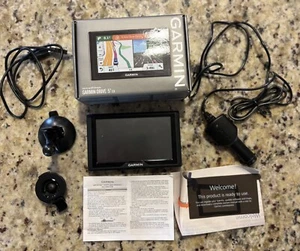 Garmin Drive 5" Ex GPS Navigator 010-01532-OF Plug In Maps Car Travel Working - Picture 1 of 7