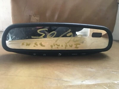2005 nfiniti M35 Auto Dimming Rear View Mirror GNTX-313 COMPASS 015633 HomeLink - Image 1 of 3
