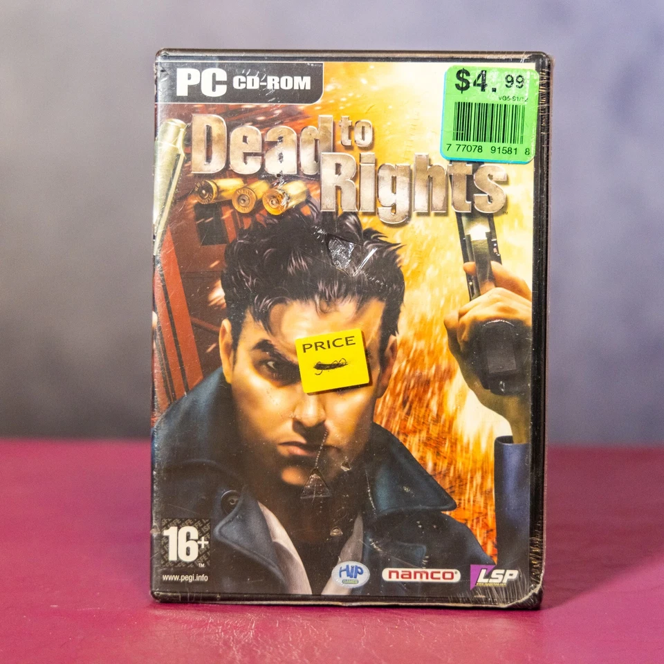 2002 Dead to Rights PC CD-ROM Français Complet Neuf Scellé - Image 1 of 2