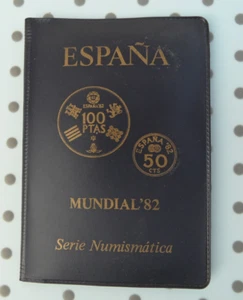 Kursmünzensatz Spanien Pesetas Fußball WM 1982 KMS - Bild 1 von 3