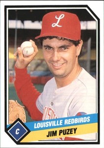 1989 Louisville Red Birds CMC #12 Jim Puzey