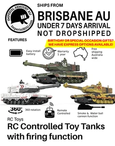 2.4G Remote Control RC Battle Tank , Leopard 2 type with working cannon + Video - Picture 1 of 8