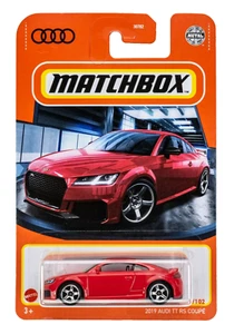 Audi TT RS 2019 cupé Tango Red FSC Matchbox 2022 #49 - Imagen 1 de 4