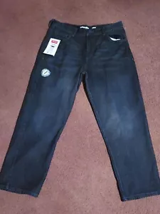 NWT! Wrangler Mens Black Jeans! Five Star Regular/Loose Fit! Sz 32x27 - Picture 1 of 4