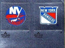 1984-85 O-Pee-Chee Stickers #077-094 New York Islanders, New York Rangers