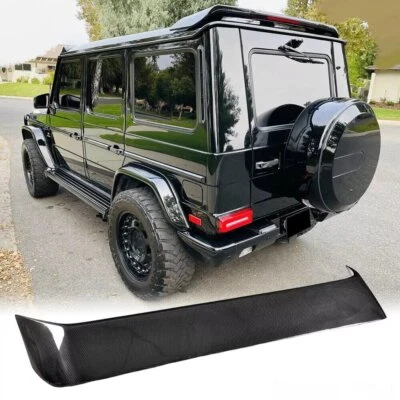 Alerón de techo trasero de carbono para Mercedes Benz W463 G550 G63 G65 AMG Foto 1 de 4