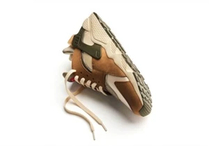 New Nike Stussy X Air Huarache LE TD DH3323-200 Desert Oak (TD) (Toddler's) 6C - Picture 1 of 5