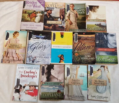 15 Lori Copeland Novel in 13 Books Lot Christian Fiction Romance Faith June Hope Foto 1 de 4