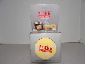 New Nuwick 120 Hour Candle 14 Ounce Reusable Light Heat Cook Emergency IOB - Picture 1 of 4