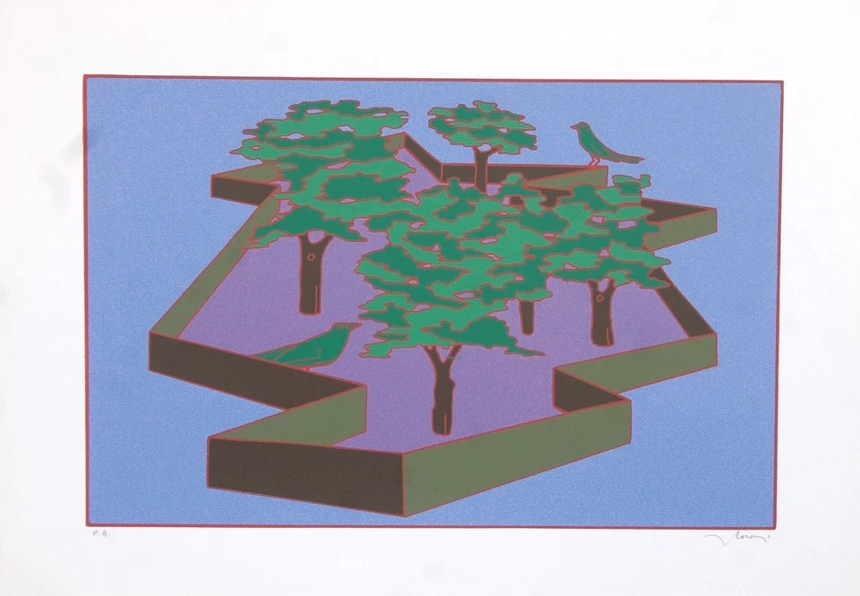 CASORATI FRANCESCO SER.50X70 "LE FIABE DI CASORATI" - Immagine 1 di 1