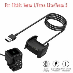 For Fitbit Versa / Versa Lite / Versa 2 USB Charger Charging Power Dock Cradle - Picture 1 of 8
