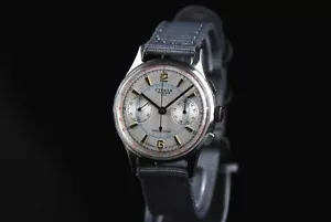 Soviet vintage men's mechanical wristwatch Chronograph STRELA (1 MCHZ Kirov) - Picture 1 of 8