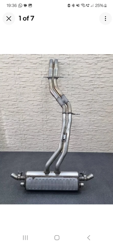 LAMBORGHINI URUS MUFFLER EXHAUST SYSTEM NEW 4M0253611E - Image 1 of 1