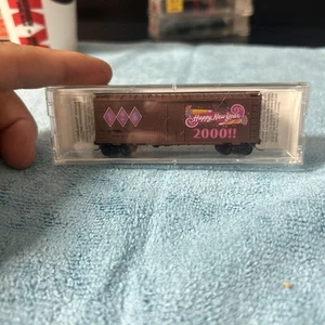 N Scale Micro Trains MTL NTRAK Express Holiday Happy New Year’s - Picture 1 of 4