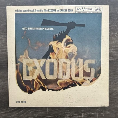 Ernest Gold – Exodus - An Original Soundtrack Recording (RCA Victor – LOC-1058) - Image 1 of 2