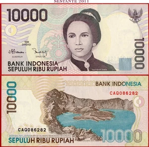 INDONESIA 20.000 20000 RUPIAH 1998 first date P 137a UNC free shipping from 100$ - Picture 1 of 3