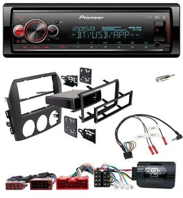 Pioneer Bluetooth USB Lenkrad DAB Autoradio für Mazda MX 5 NC 2005-2008 aktiv - Bild 1 von 4