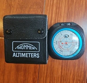 Swiss Made Vintage Höhenmesser Thommen Classic 15000ft Höhenmesser - Bild 1 von 4