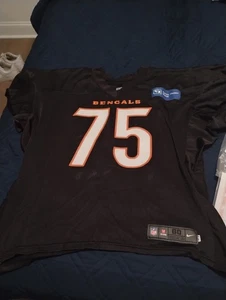 🌲NFL CINCINNATI🎁 BENGALS PRACTICE WORN JERSEY OLANDO BROWN JR #75  - Bild 1 von 4