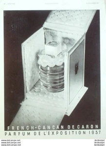 Publicite Cosmetique Caron French Cancan 1937 - Picture 1 of 1
