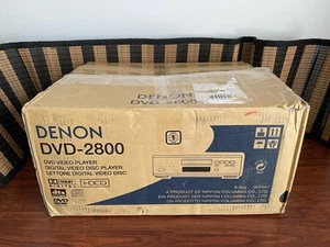 Denon DVD-2800 HDCD / CD DVD progresywne skanowanie odtwarzacz wideo DVD, działa świetnie! - Zdjęcie 1 z 13