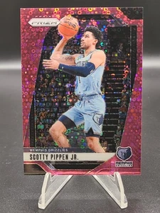 Scottie Pippen Jr. 2024 Panini Prizm Fast Break Pink Disco /50 #95 Grizzlies - Picture 1 of 2
