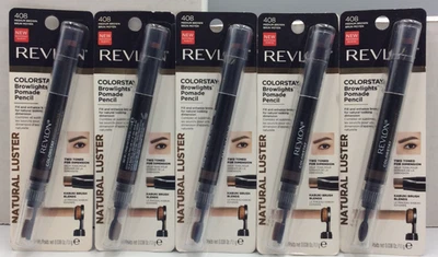 Revlon Colorstay Browlights Pomade Pencil, 408 Medium Brown, PACK OF 5 - Image 1 of 2