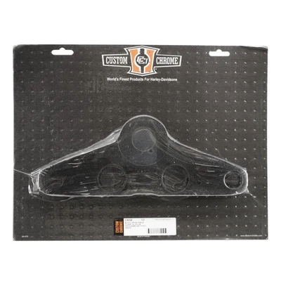 Black Billet Upper Triple Tree Fit For Harley Early 4-speed Big Twin 1949-1999 - Image 1 of 4