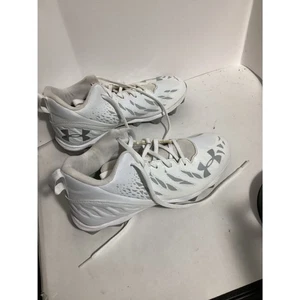 Under Armour men's white soccer cleats shoes 7.5 - Picture 1 of 4