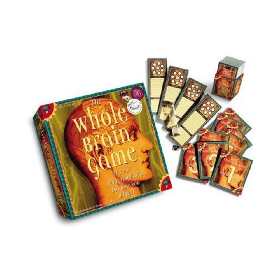 Creative Mind Board Game Whole Brain Game Box VG/EX - Image 1 of 1
