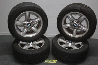 BMW 3er E46 Komplettradsatz Sommer Räder 225/50 R16 Original Alu Felgen - Bild 1 von 4
