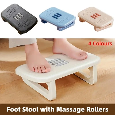 Ergonomic Office Footrest Adjustable Under Desk Stool Anti Fatigue Foot Support - image 1 of 4