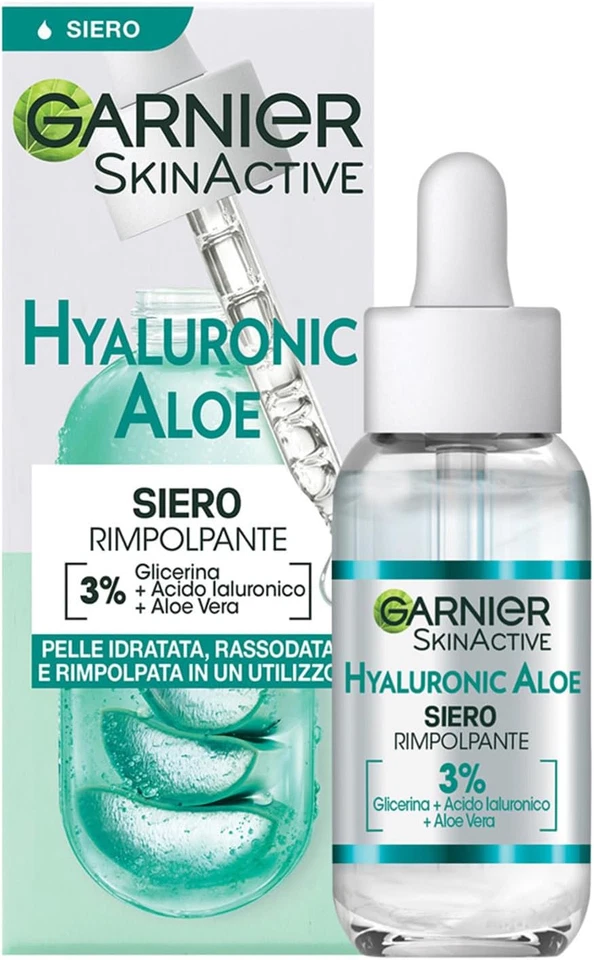 Siero Rimpolpante, per Tutti I Tipi Di Pelle, Arricchito Con Acido Ialuronico, A - Immagine 1 di 4