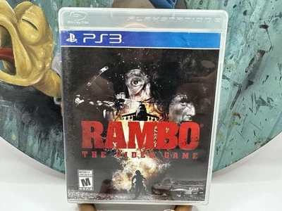 Rambo The Video Game for PS3 2014 Sony PlayStation 3 CIB Rare - Image 1 of 4