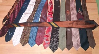 LOTE 14x Corbata Altea Italia DE COLECCIÓN DELGADA Rockabilly años 50 60 ratpack COMO ESTÁ   Foto 1 de 4